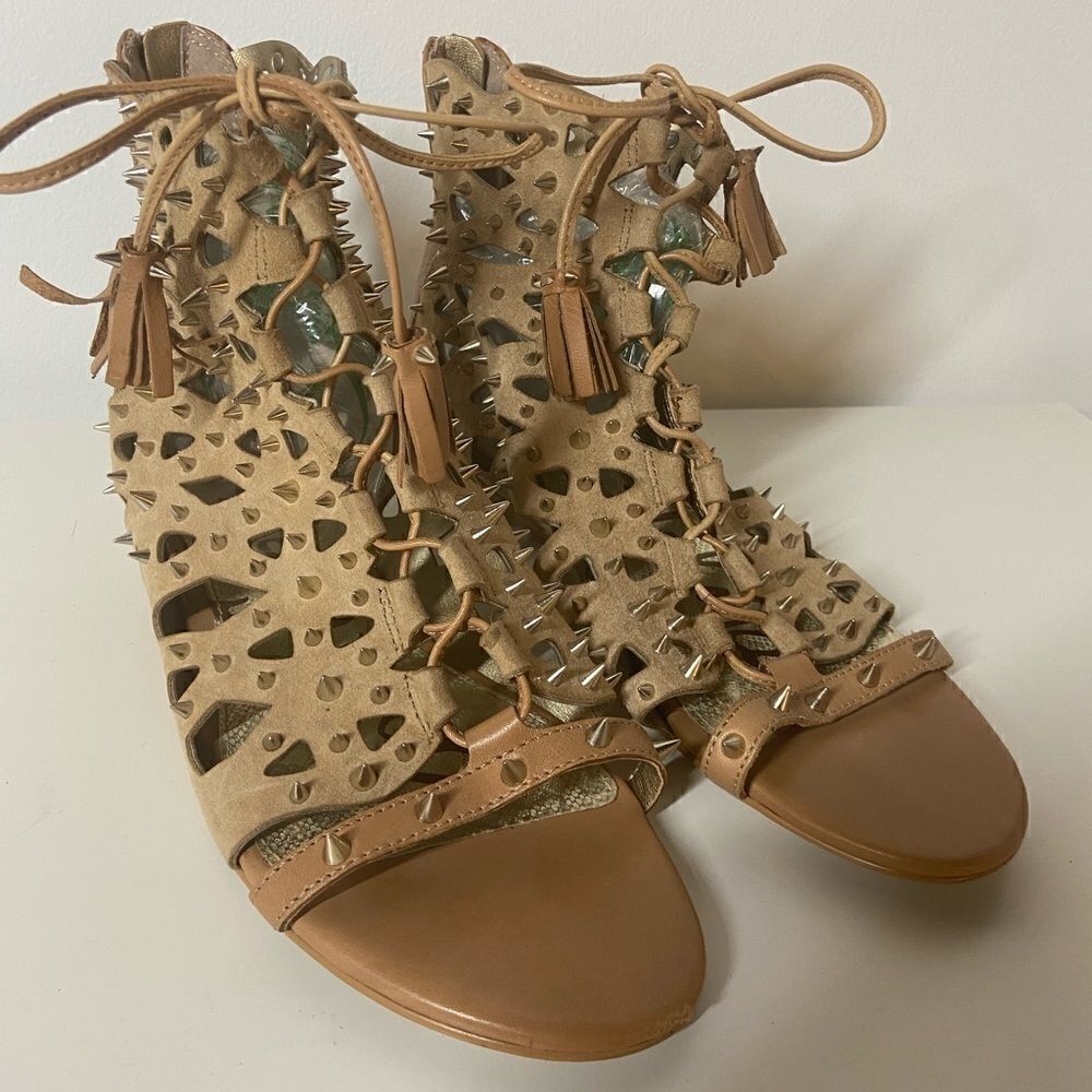 Sam Edelman Spiked Sandal Booties